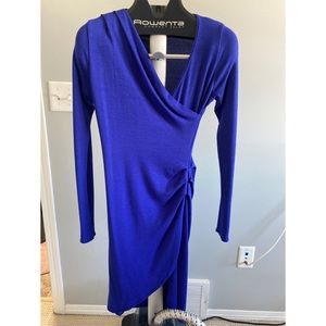 Wilfred faux wrap dress